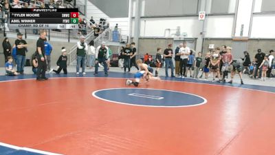 63 lbs Champ. Rd Of 16 - Tyler Moore, St. Maries Wrestling Club vs Abel Winner, Palouse Elite Wrestling Club