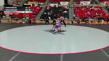 133 lbs Semifinal - Javin Douglas, Ozarks vs Aidan Sprague, Indianapolis