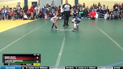 50 lbs Cons. Round 1 - Carter Reemtsma, Tea Area Titans vs Enzo Ruth, Braham Warriors