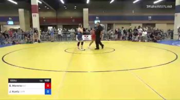 185 lbs Rr Rnd 4 - Bella Moreno, NXT Level Wrestling Academy vs Jorie Kuntz, Cypress Wrestling Club