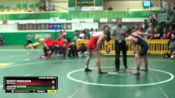 190 lbs Champ. Round 3 - Wyatt Ferguson, OAK HILLS vs Austin Kovar, WAUSEON