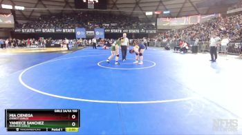 Girls 3A/4A 190 Semifinal - Mia Cienega, Everett (Girls) vs Yaneece Sanchez, Richland (Girls)