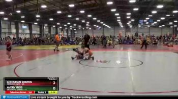 80 lbs Round 3 - Christian Brown, Team Michigan vs Avery Rios, Oklahoma Energy