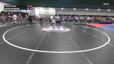 132 lbs Round Of 64 - Karris Carter, CO vs Sophia Slaughter, VA