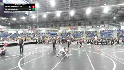 62 lbs 3rd Place - Ryker Ostermiller, Colorado Hammers vs Leonardo Pena, Ridge WC
