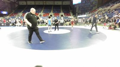 100 lbs Cons 32 #2 - William Du Chemin, Wisconsin vs Gavin Fisher, Florida