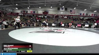 157 lbs Champ. Round 3 - Eric Faught, Upper Iowa vs Guy Deleonardis, Glenville State