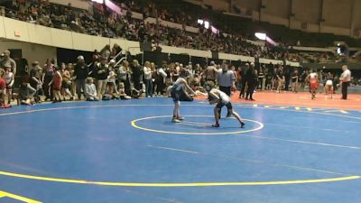 3-5 64 Quarterfinal - Christian Slokovitz, New Kent Wrestling Club vs Eli Brown, Virginia Slaughter House