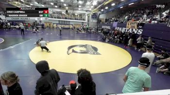 150 lbs Champ. Round 1 - Madden Jensen, Great Falls CMR vs Cruz Campbell, Mount Spokane