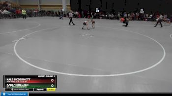 59 lbs Champ. Round 2 - Kaden Kreuzer, B.A.M. Training Center vs Kale McDermott, Immortal Athletics WC