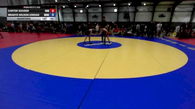 U12 FS - 86 lbs Quarters - Noah Sanders, Punisher Wrestling Company vs Adam Hall, Whatcom Wrestling Academy