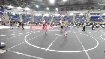 101 lbs Rr Rnd 3 - Persayus Lorenzo DeHerrera, Duran Elite vs Zoe Ornelas, Fort Lupton Bluedevils