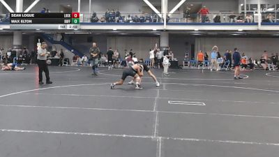 133 lbs Consi Of 8 #1 - Sean Logue, Lock Haven vs Max Elton, Buffalo