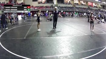 90 lbs Cons. Round 1 - Sammy Graham, McCook Youth Wrestling Club vs Grady Arduser, Wisner Rec Wrestling Club