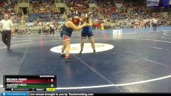 250 lbs Quarterfinal - Aleeona Meza, Jamestown vs Belinda Perry, Bismarck Century