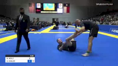 NICHOLAS WOLZ vs ANDREW KIMLER 2021 World IBJJF Jiu-Jitsu No-Gi Championship