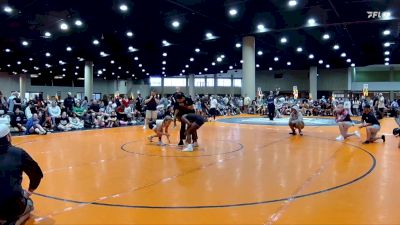 100 lbs Quarterfinals (8 Team) - Anjelah Jackson, BRAWL Pink vs Charlee Wolfey, Mississippi WC