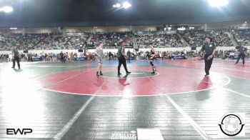 118 lbs Consi Of 16 #1 - Casen Frossard, Jay Junior High vs Gabriel Slaton, Sapulpa Jr High