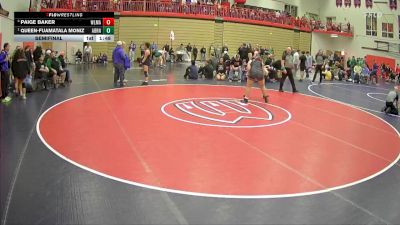 190 lbs Semifinal - Queen-Fuamatala Moniz, Auburn vs Paige Baker, Willamina