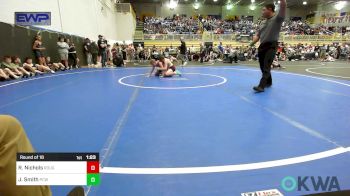 100 lbs Round Of 16 - Reed Nichols, Rough Riders vs Jared Smith, Ponca City Wildcat Wrestling