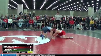 184 lbs Quarters & 1st Wb (16 Team) - Bryce Fitzpatrick, St. Cloud State vs Cameron Lopez, Upper Iowa