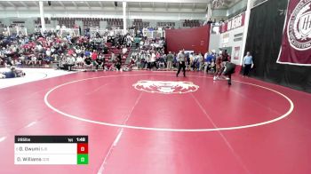 285 lbs Round Of 32 - Derek Owumi, Saint James School vs Dymear Williams, Calvary Day School