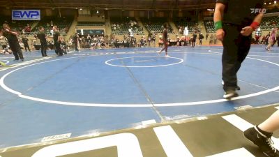 92 lbs Final - E Turner, HURRICANE WRESTLING ACADEMY vs Zachariah Felts, Quezada Wrestling Academy