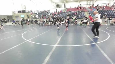 40 lbs Semifinal - Liliana Mondragon, Ravage Wrestling Club vs Evangelina Garcia, Stallions Wrestling Club