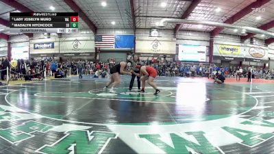 190 lbs Quarterfinal - Lady Joselyn Muro, Valley vs Madalyn Hitchcock, Spanish Springs