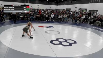 70 lbs Round 5 (6 Team) - Jacob Graber, Untouchables vs Nickson Petri, Team Nazar Training Center