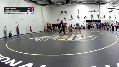 103 A Cons. Round 1 - Zurri Zamora, North Central University vs Jeulenea Khang, Unattached