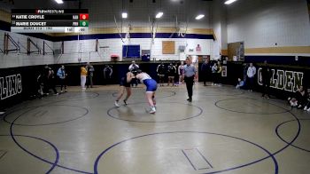 190 lbs Cons. Round 1 - Katie Croyle, Kiski Area Hs vs Marie Doucet, Pine-Richland Hs