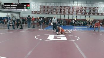 113 lbs Consi Of 8 #1 - Ezekiel Jimenez, Hampshire vs Alex Maroney, Belchertown