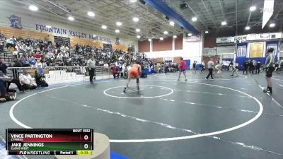 144 lbs 3rd Place Match - Jake Jennings, Clovis West vs Vince Partington, Cypress