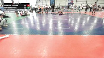 160 lbs Rr Rnd 3 - Christian Arberry, Indiana Outlaws Black vs Seth Cossentine, Team Shutt NXT GEN