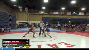 138 lbs Champ. Round 1 - Alexander Gonzales, Northridge vs Lathen Huntsman, North Platte