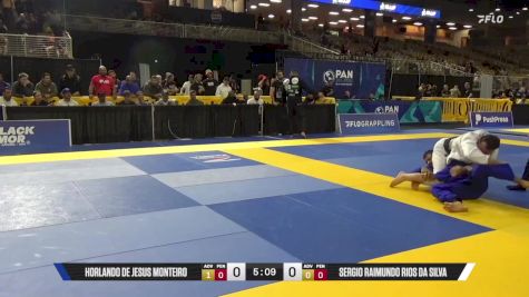 Sergio Raimundo Rios Da Silva vs Horlando De Jesus Monteiro 2025 Pan Jiu Jitsu IBJJF Championship