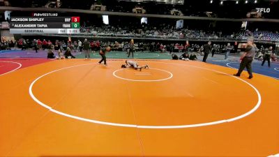 6A 113 lbs Semifinal - Alexander Tapia, El Paso Franklin vs Jackson Shipley, Dripping Springs