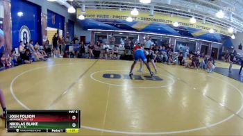 157 lbs Round 1 (8 Team) - Nikolas Blake, Alpha WC vs Josh Folsom, Altamonte WC