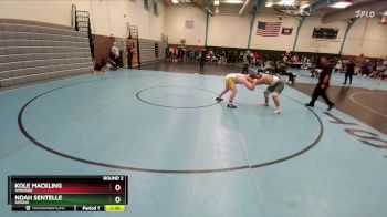 229-235 lbs Round 2 - Noah Sentelle, Gering vs Kole Mackling, Windsor