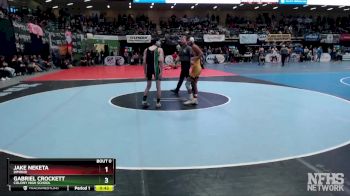 112 lbs Cons. Round 3 - Jake Neketa, Dimond vs Gabriel Crockett, Colony High School