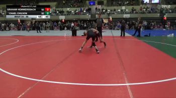 95 lbs Cons. Round 2 - Graham Hemmersbach, West Salem Bangor vs Chael Chilson, Askren Wrestling Academy