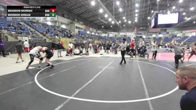 165 lbs Consolation - Brandon Moreno, Garden City Wrestling Club vs Mormon Jordan, Bennett WC