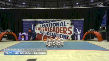 Taft High School - Raiders [2025 Novice Varsity Performance Day 1] 2025 NCA South Texas Regional