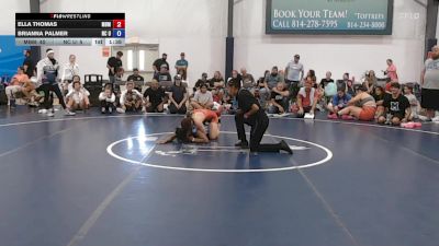 46 lbs Rr Rnd 6 - Ella Thomas, Ohio Goons - W vs Brianna Palmer, NC United - W