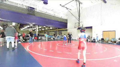 74 lbs Rr Rnd 2 - Strafford Stevens, Level Up Wrestling Center vs Jayme McDaniel, John Wayne Corcoran Wrestling Association