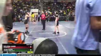 155 lbs Cons. Round 1 - Kysa Klein, Waverly-Shell Rock vs Kyleigh James, Mason City