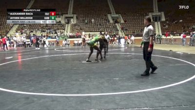 7A 215 lbs 5th Place Match - Jayden Milledge, Carver Montgomery HS vs Alexander Baca, Foley