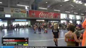 45 lbs Finals (2 Team) - Braden Ferman, Alabama Elite Gold vs Deacon Bardinelli, Panda Wrestling Academy