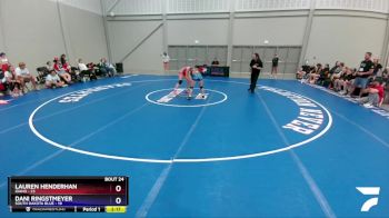 127 lbs Semis & 3rd Wb (16 Team) - Lauren Henderhan, Idaho vs Dani Ringstmeyer, South Dakota Blue